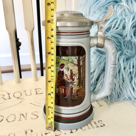 Avon, 1986, Vintage, Beer Stein, The Blacksmith, Collectors, Limited Edition, - Picture 15 of 15